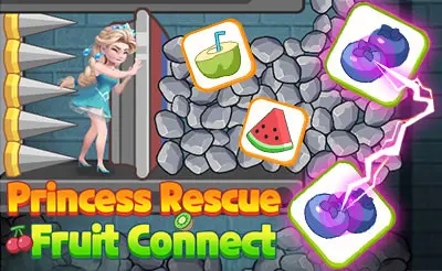 Princess Rescue: Fruit Connect