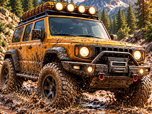 Mud Trails 4x4 Jeep Game