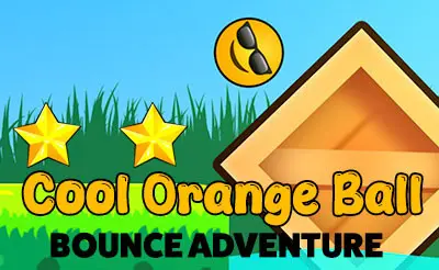 Cool Orange Ball: Bounce Adventure