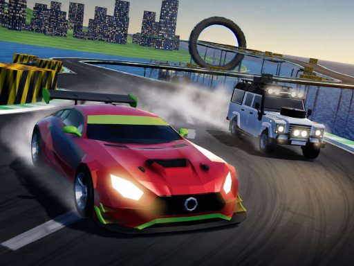 Mega Ramp Stunt Racing 3D