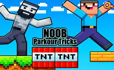 Noob: Parkour Tricks
